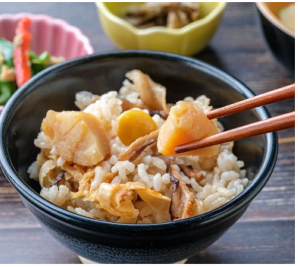 三陸産ホタテ五目釜メシ