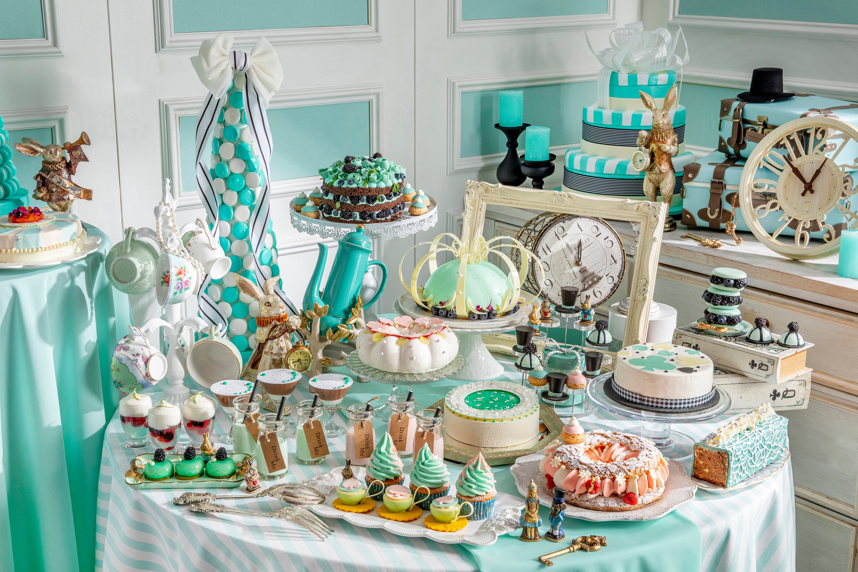 夏のランチ&スイーツビュッフェ『アリスのペパーミント気分なお茶会』