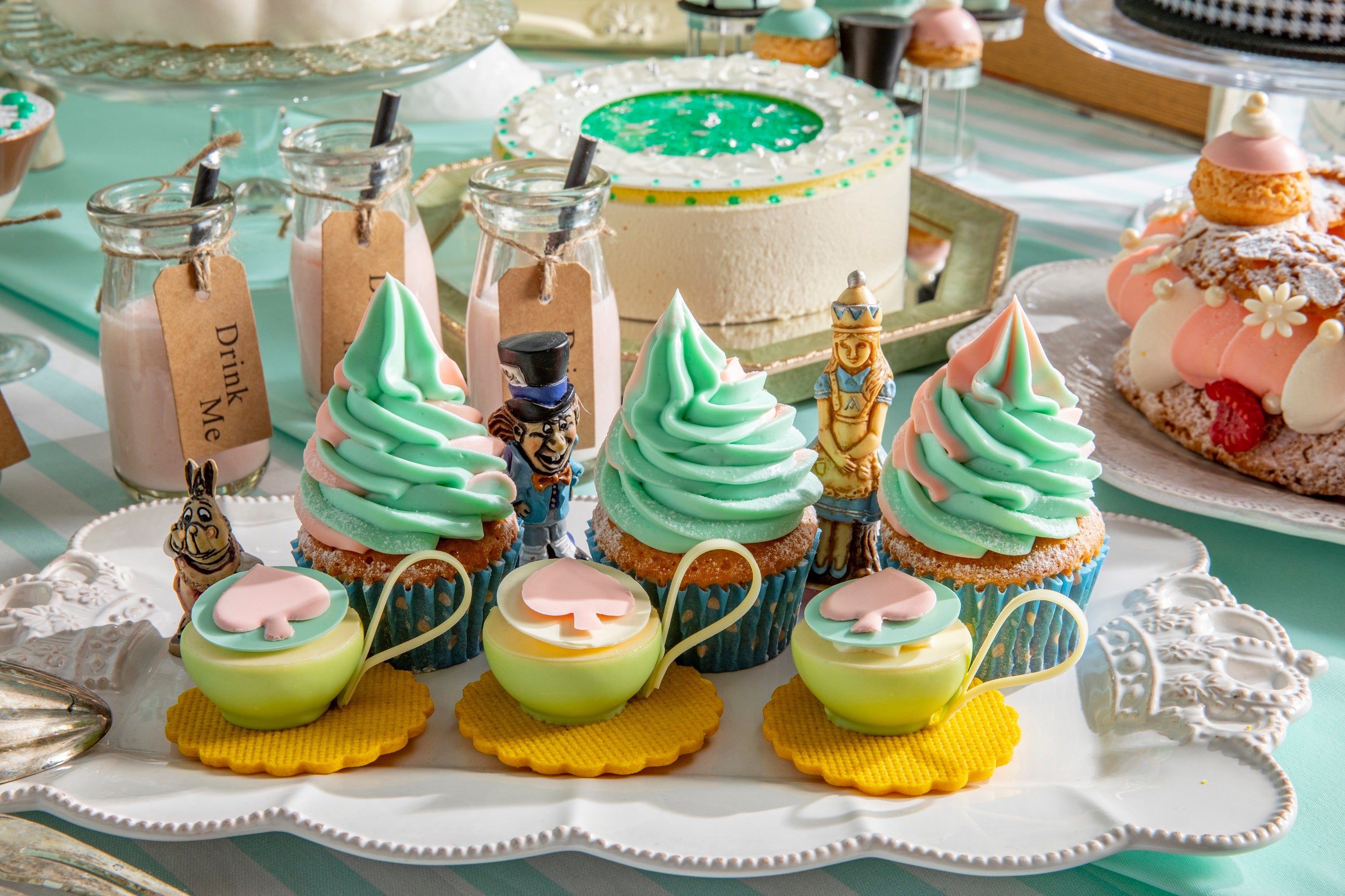 チョコミンカップケーキ 