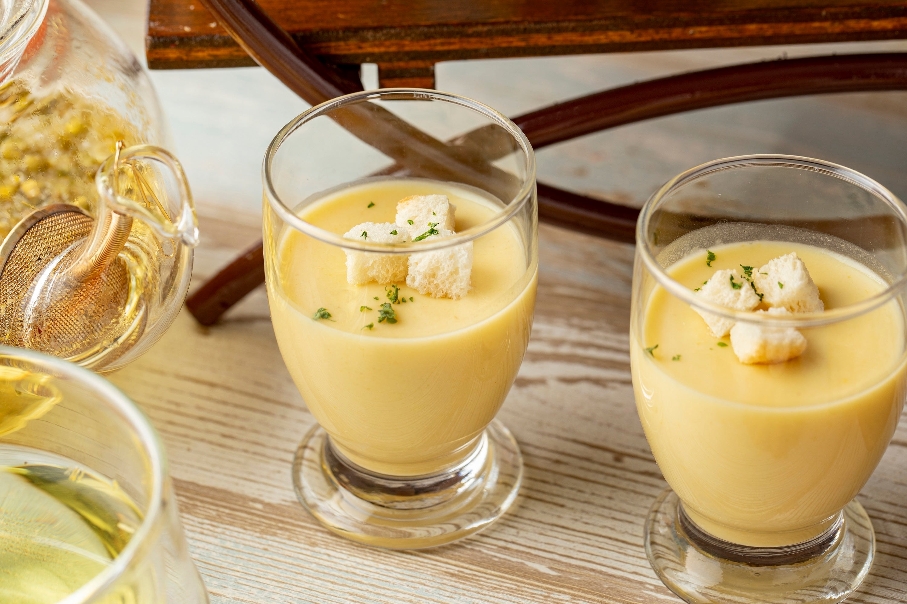 冷製コーンスープ