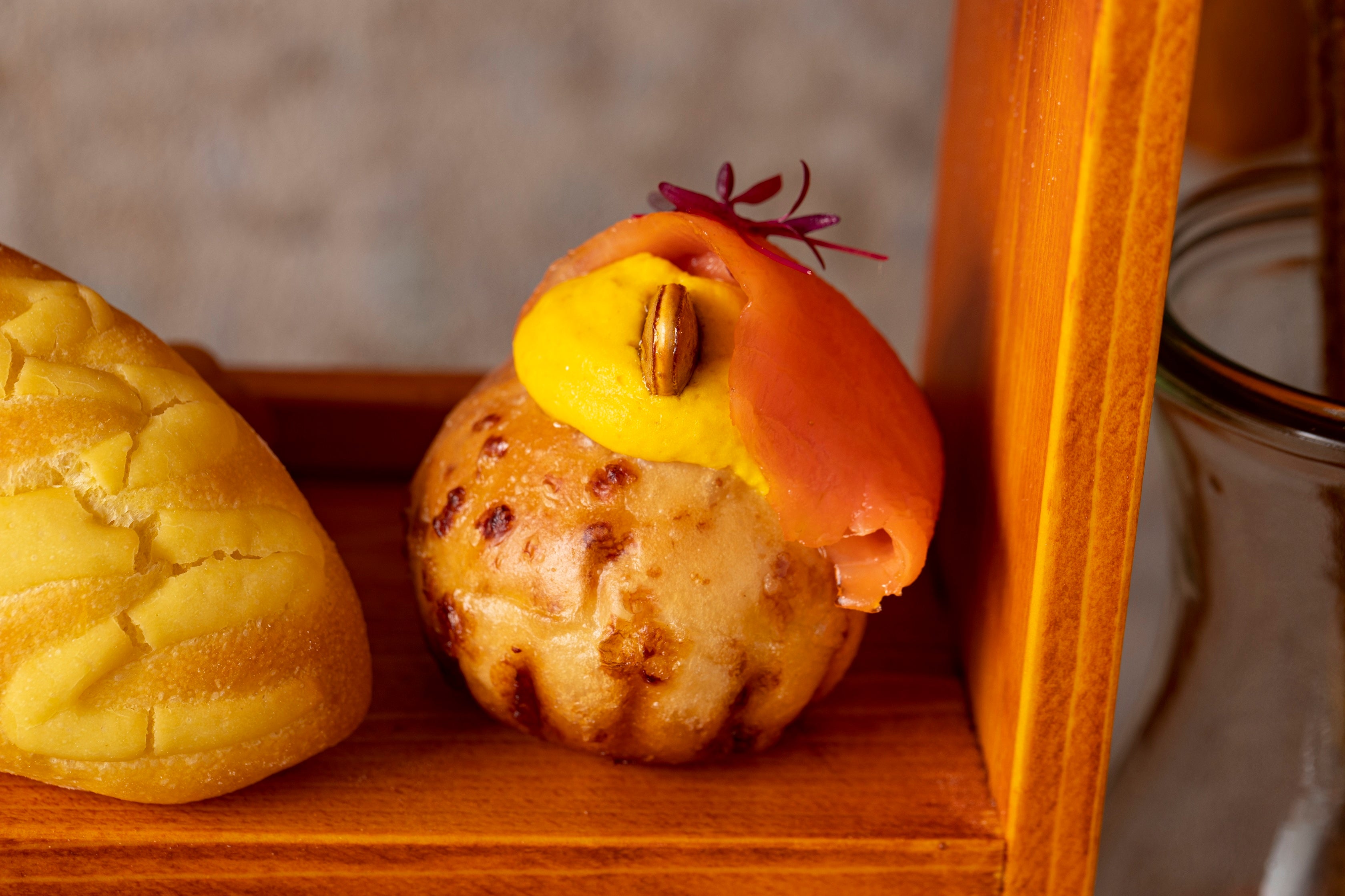 パンプキンクリームチーズパン