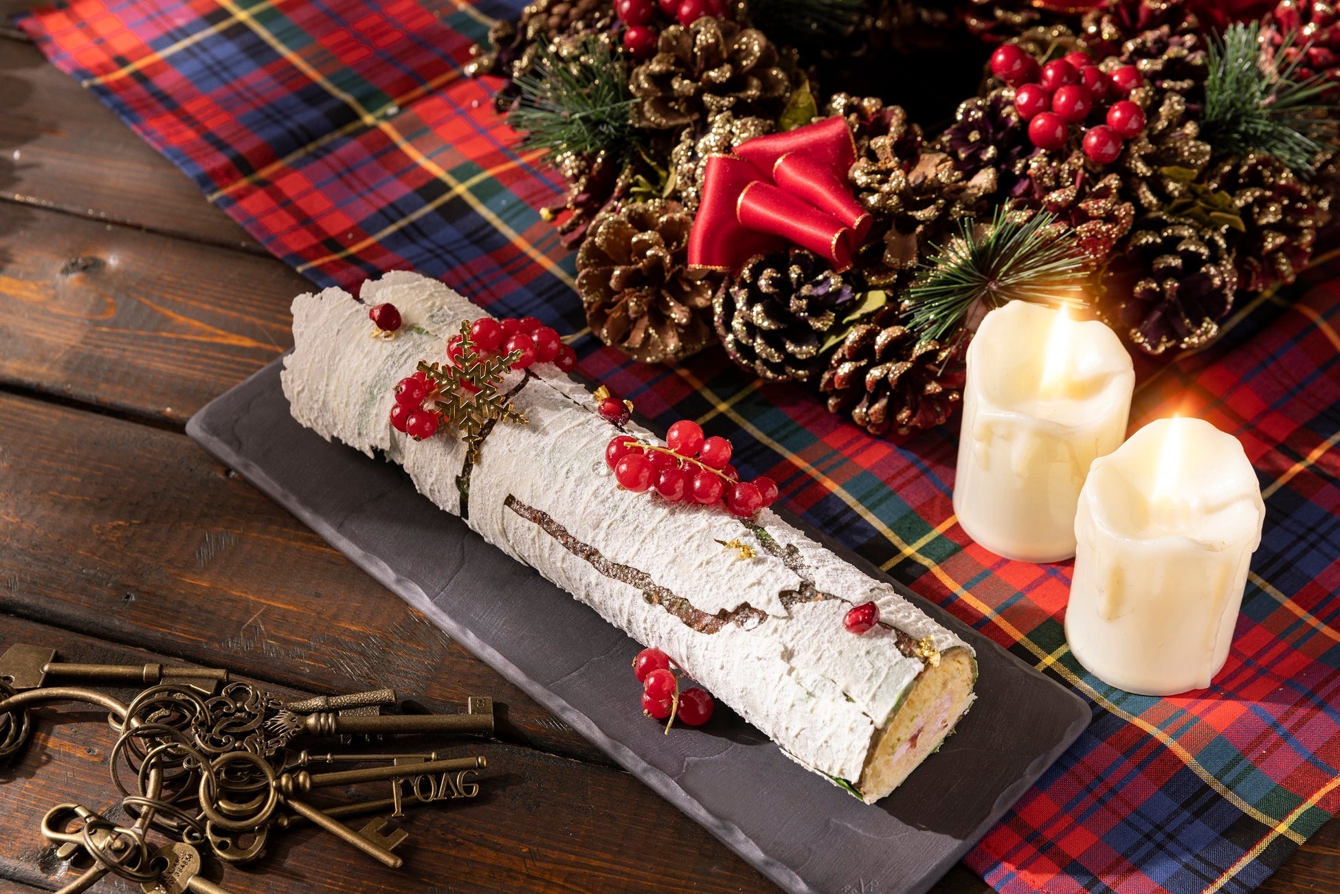 ブッシュ・ド・ノエルと言うより薪じゃない?