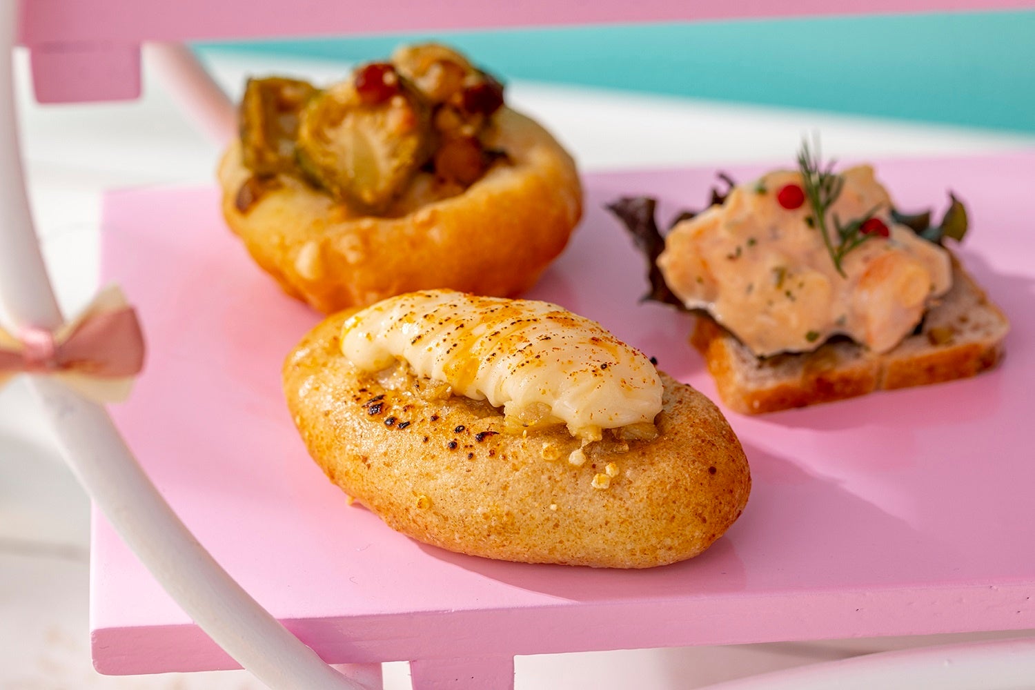 チキンとマッシュルームのクリーム煮のカルツォーネ