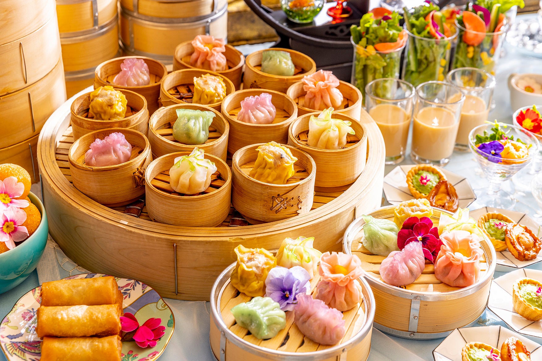 ワゴンサービスでご用意する点心