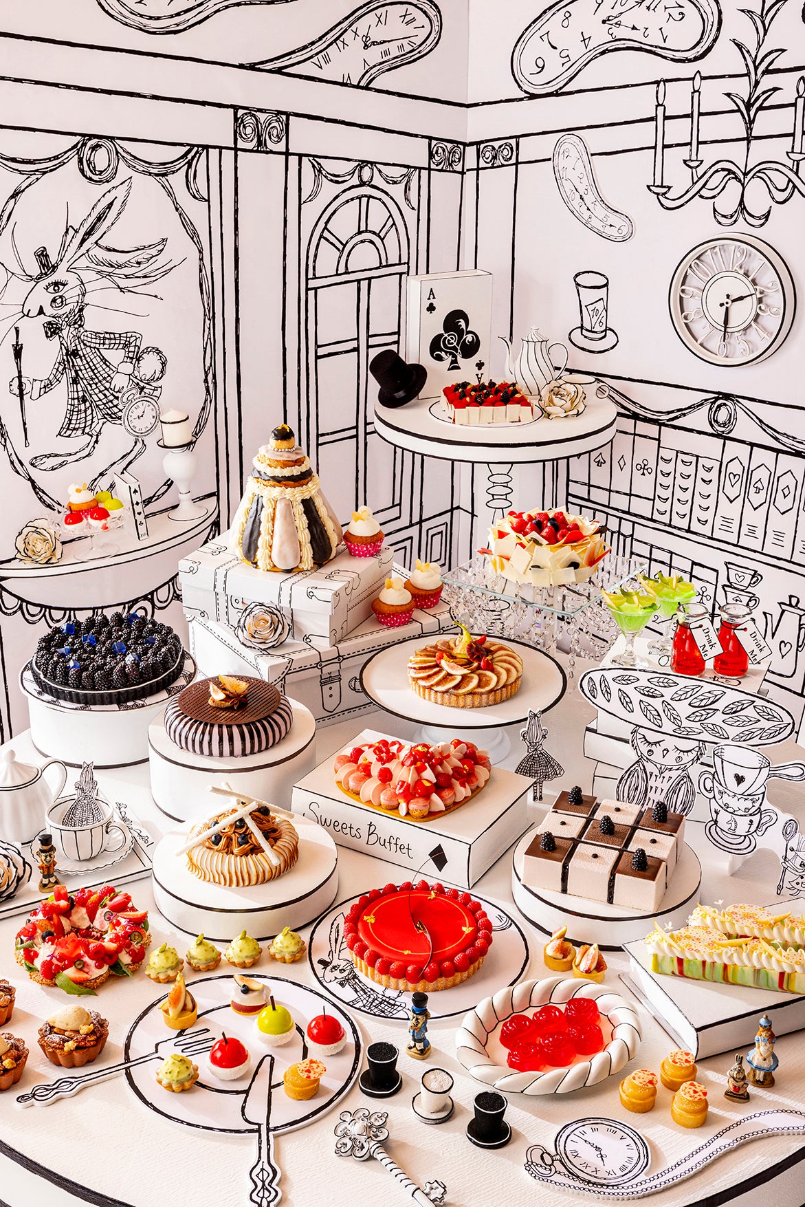 アリスin 2Dワールドスイーツビュッフェ