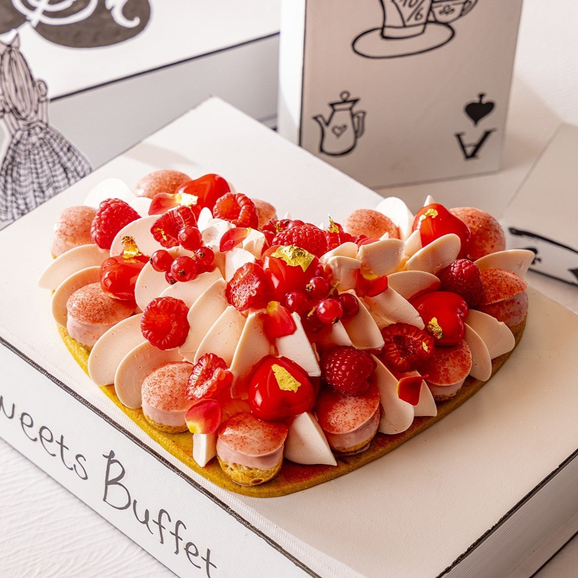 珍しくスイートなハートの女王様