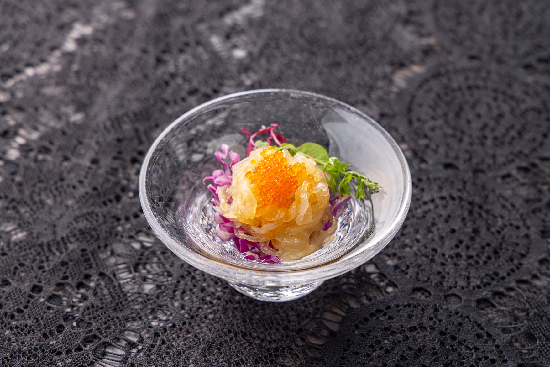 金絲クラゲと紅芯大根の冷菜