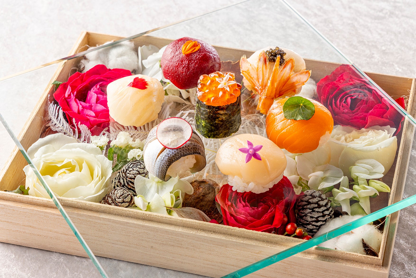 冬限定「華てまり寿司アフタヌーン」