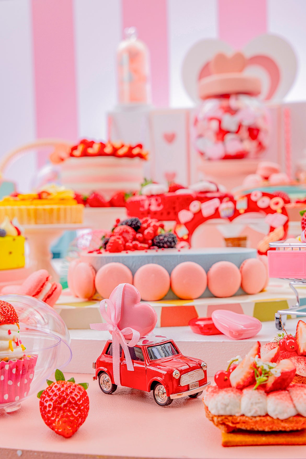 『ストロベリー・ハートファクトリー』いちごスイーツビュッフェ