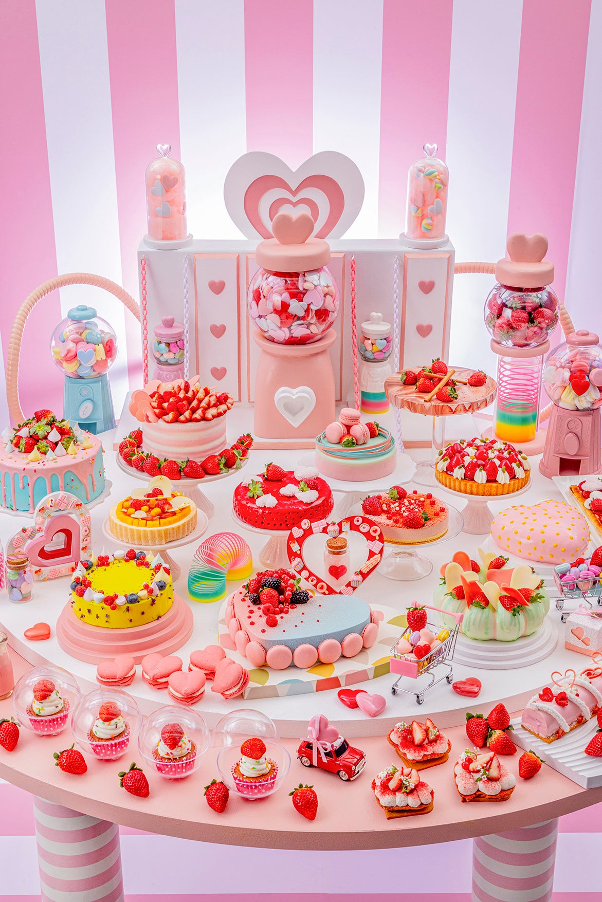 『ストロベリー・ハートファクトリー』いちごスイーツビュッフェ