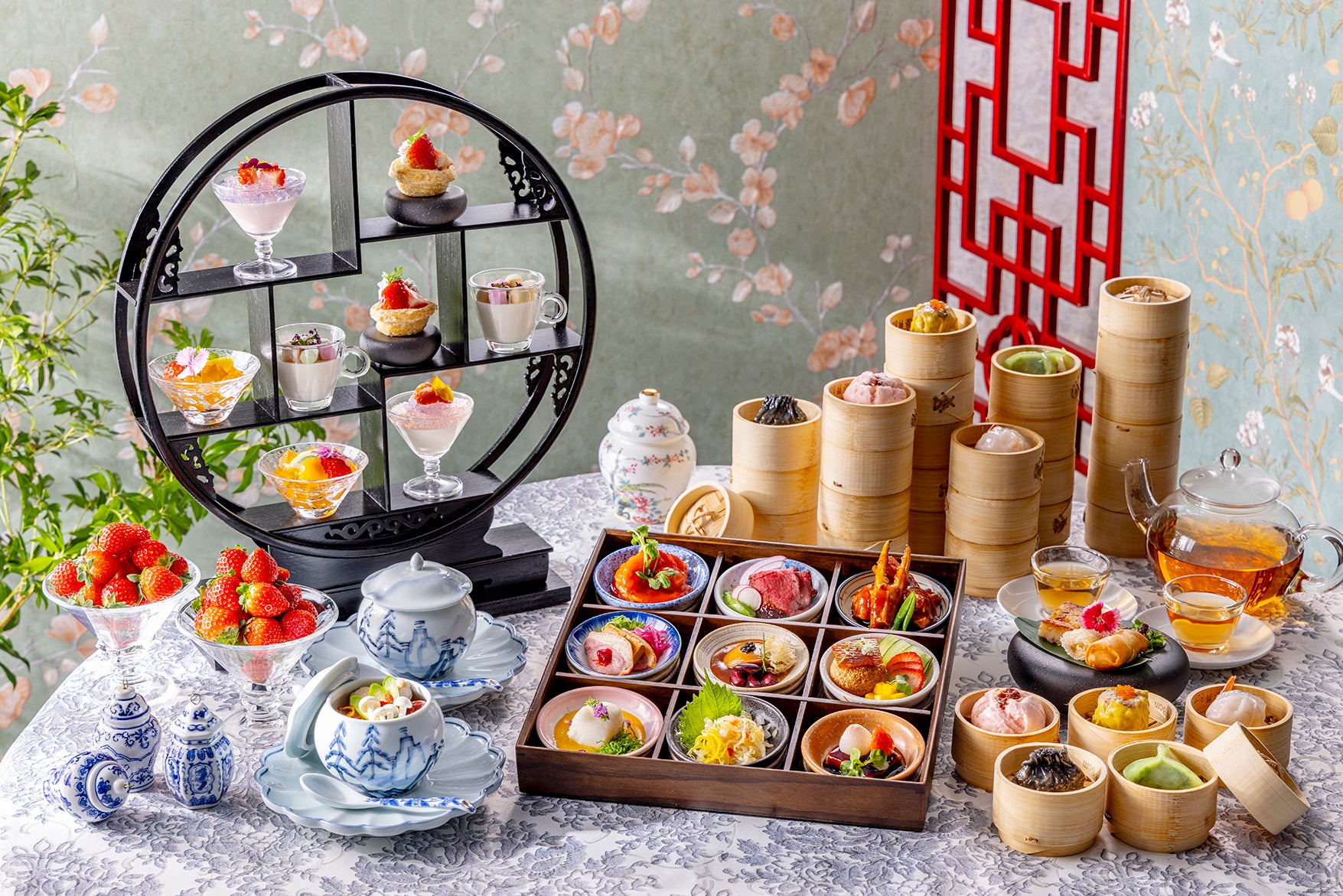 【ヒルトン東京】アフタヌーンティー仕立ての『プレミアムチャイニーズランチ』 | ヒルトン東京のプレスリリース