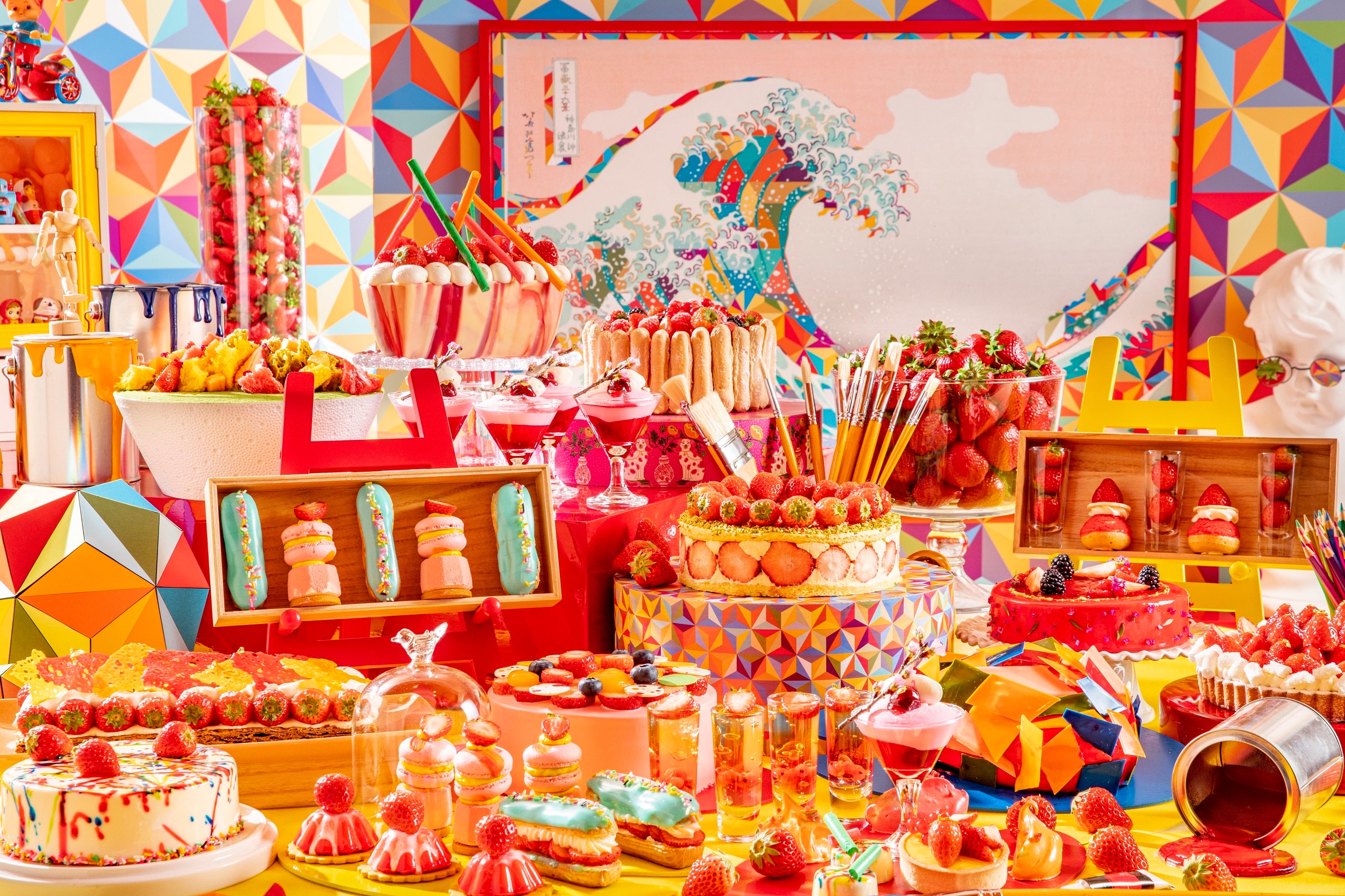 『アトリエ・ストロベリー by ネオホクサイ』ランチ＆いちごスイーツビュッフェ