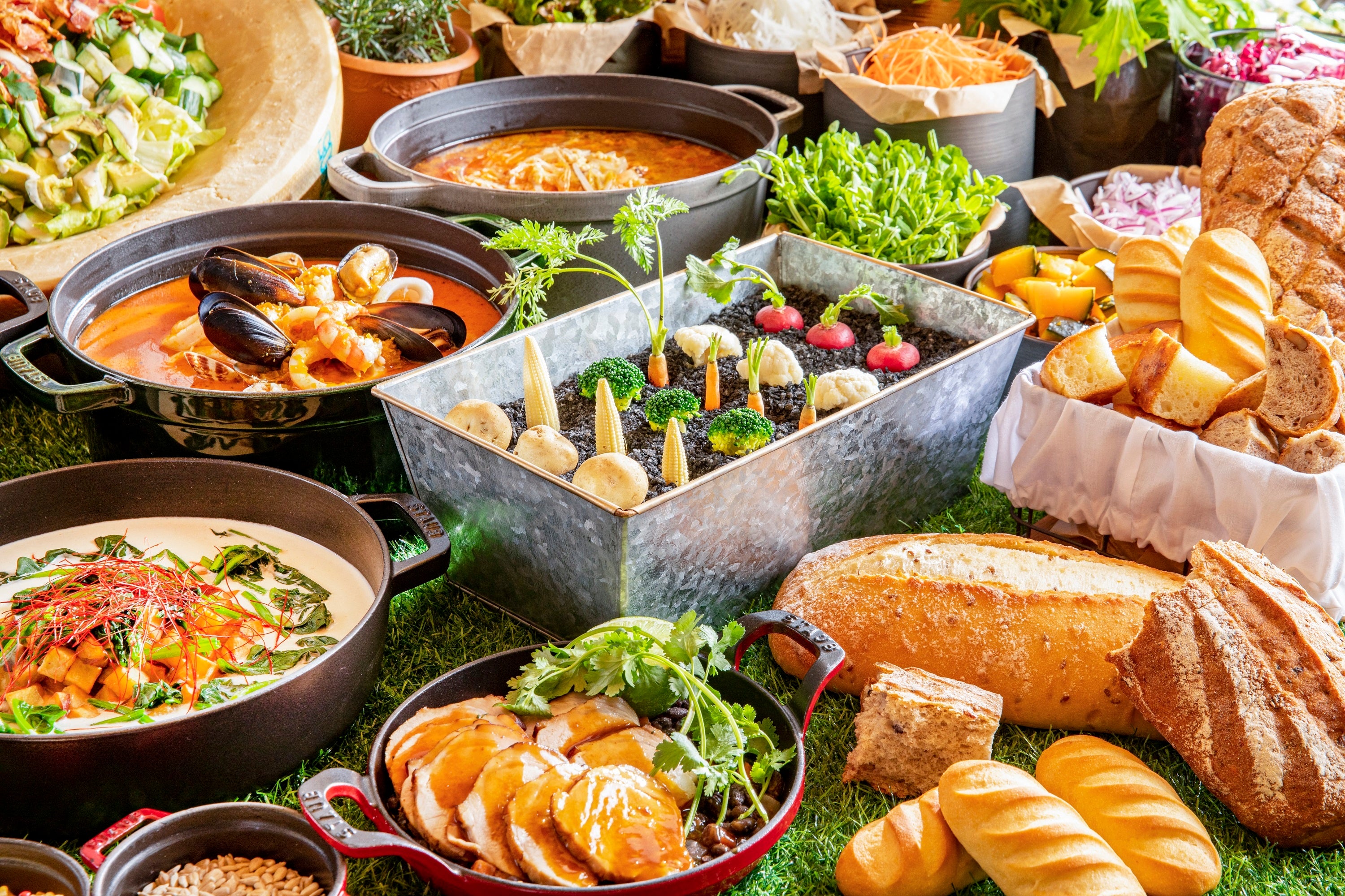 『ベジ・ガーデン』よりお好きな野菜を収穫