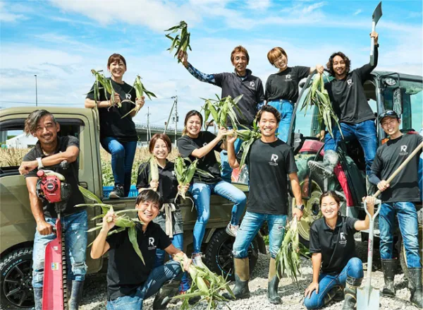 「農業をカッコよく」をスローガンに20〜30代の若手が中心となり働くロックファーム京都