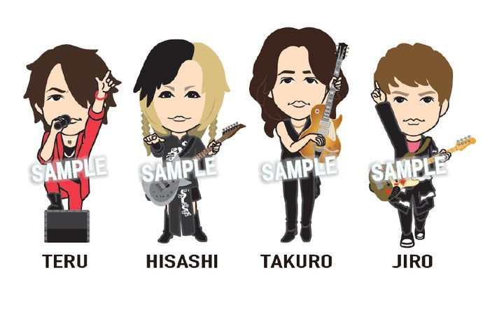 GLAY ローソン エンタメくじ JIROさん コンプセット 34304-455-