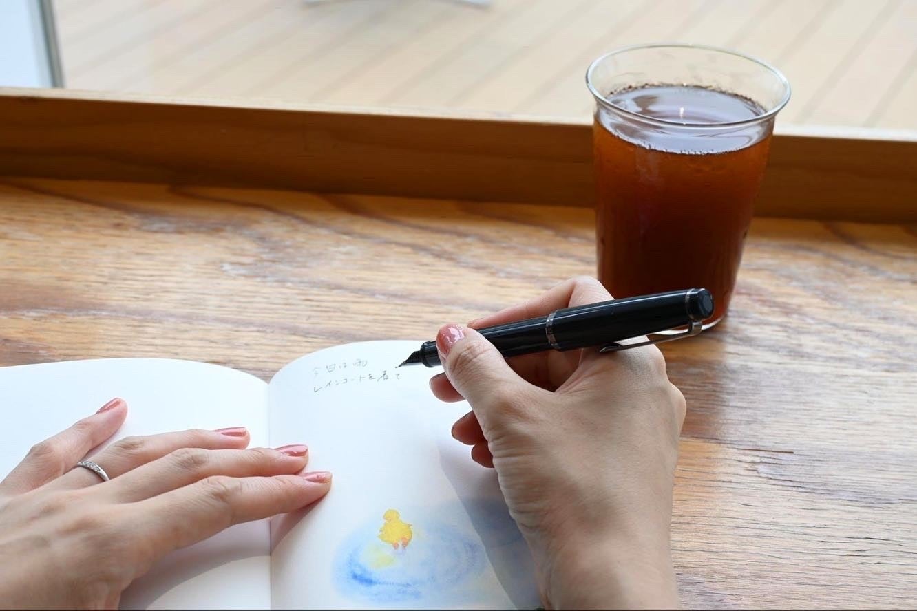 書き込み用のフリーページには時折yukkoのイラストが