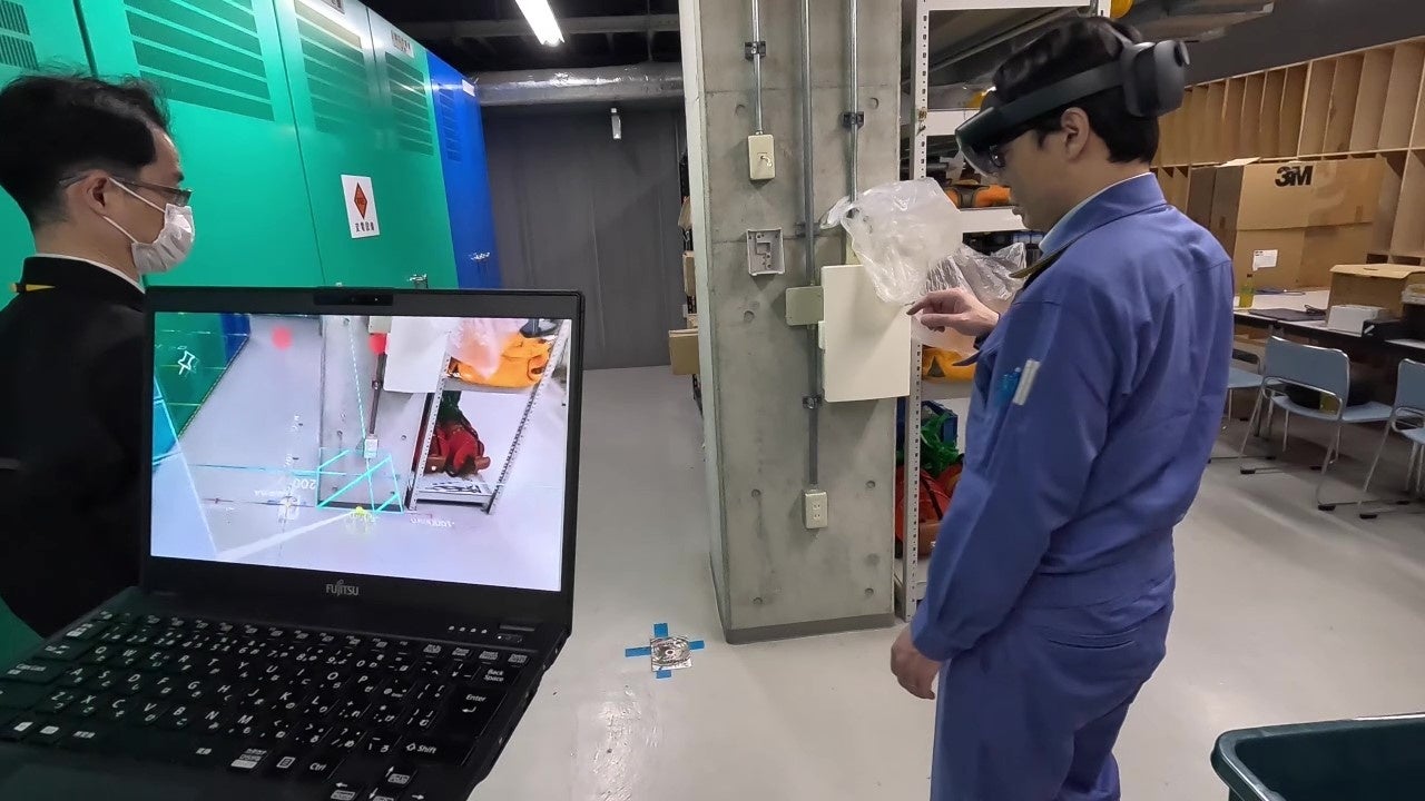 ハンズフリーでのMR検査