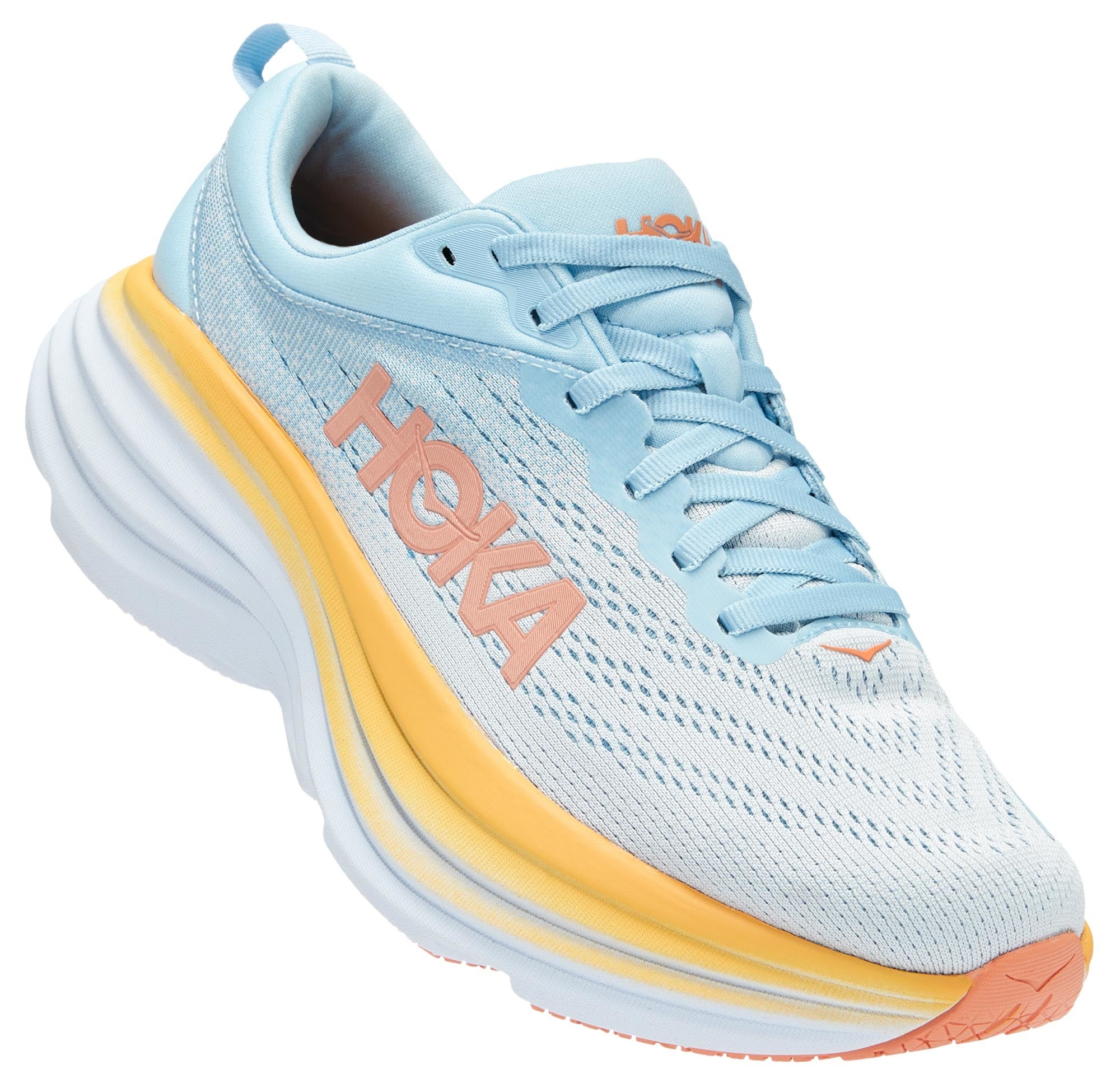 HOKA BONDI 8 シューズ 28㎝　美品 HOKA最上級のクッション性を誇る定番モデルBONDIが全面刷新