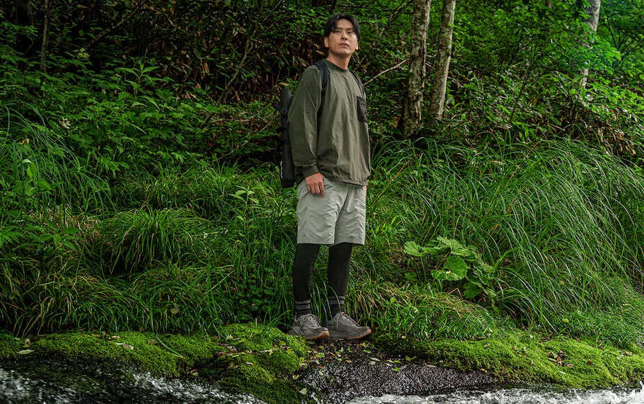 三代目 J SOUL BROTHERS 山下健二郎さん(GEOTRECCA LOW RP着用)