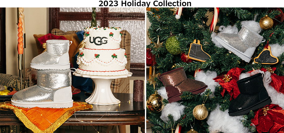 超限定レア！UGGとスワロフスキーコラボ☆未使用 UGGが六本木に限定ショップ、スワロフスキーのクリスタルを用いた