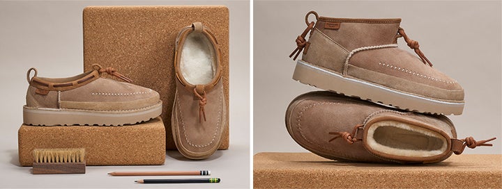 新品未使用【UGG】レアなインディゴバレエシューズ 3434-638-