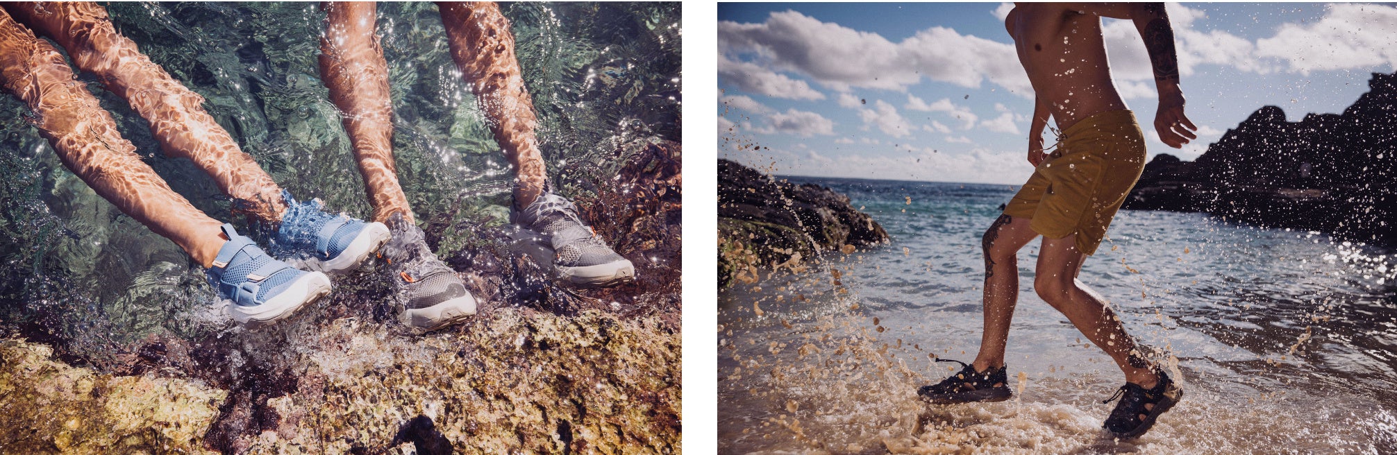 左：OUTFLOW UNIVERSAL 、右：OUTFLOW CT