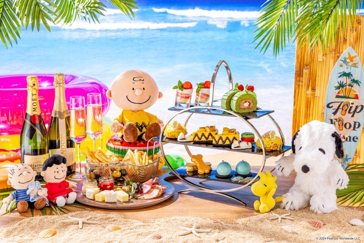 夏のスイーツビュッフェ「Snoopy Summer Beach Time」5月16日(木)から開催 スヌーピーと仲間たちがビーチで過ごす ...