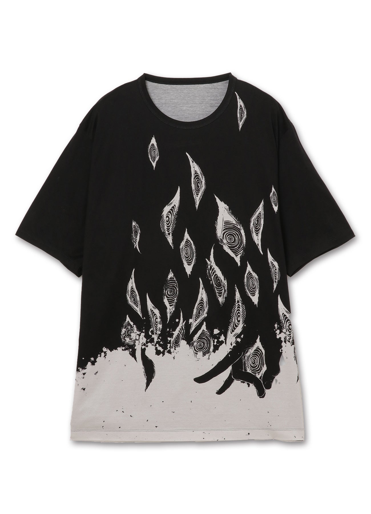 チェンソーマン ヨウジヤマモト 完売品 Ground y teeth Tシャツ Ground Y × CHAINSAW MAN Collaborate Collection 商品情報