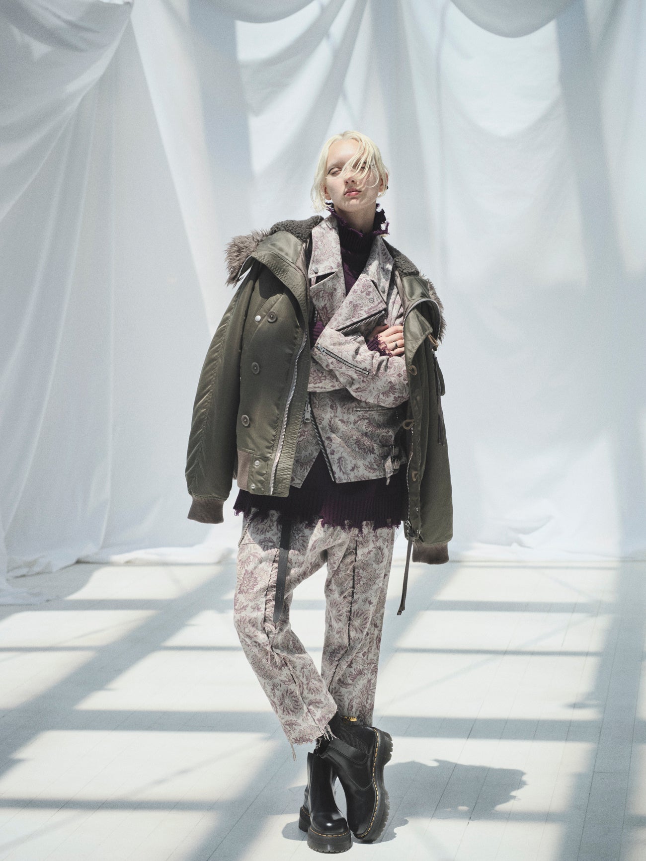 S’YTEサイト　ブルゾン　ヨウジヤマモト S'YTE×TAION Collaboration Collection | Yohji Yamamoto