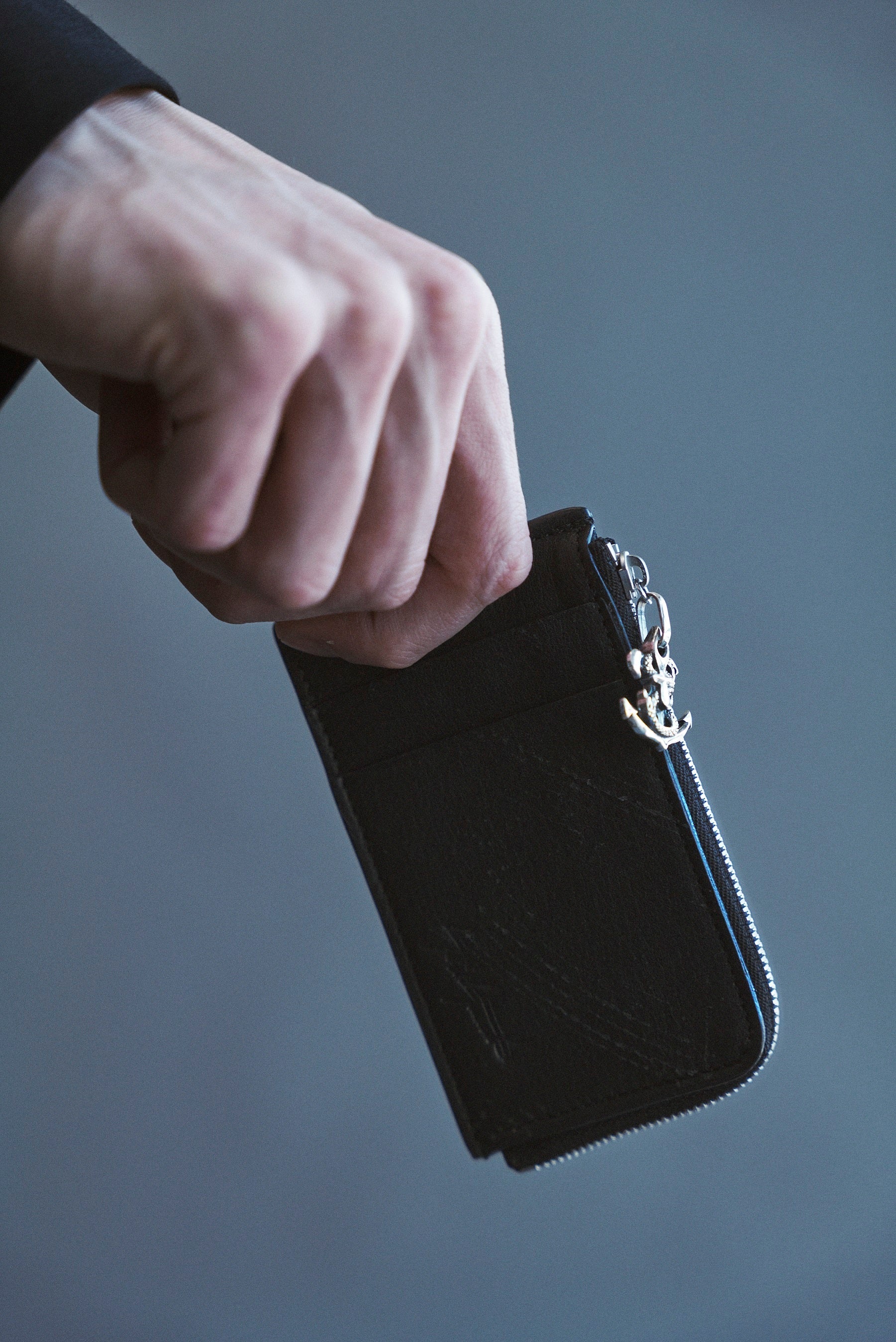 yohji yamamoto レザーコインケース（BLACK） discord Yohji Yamamoto