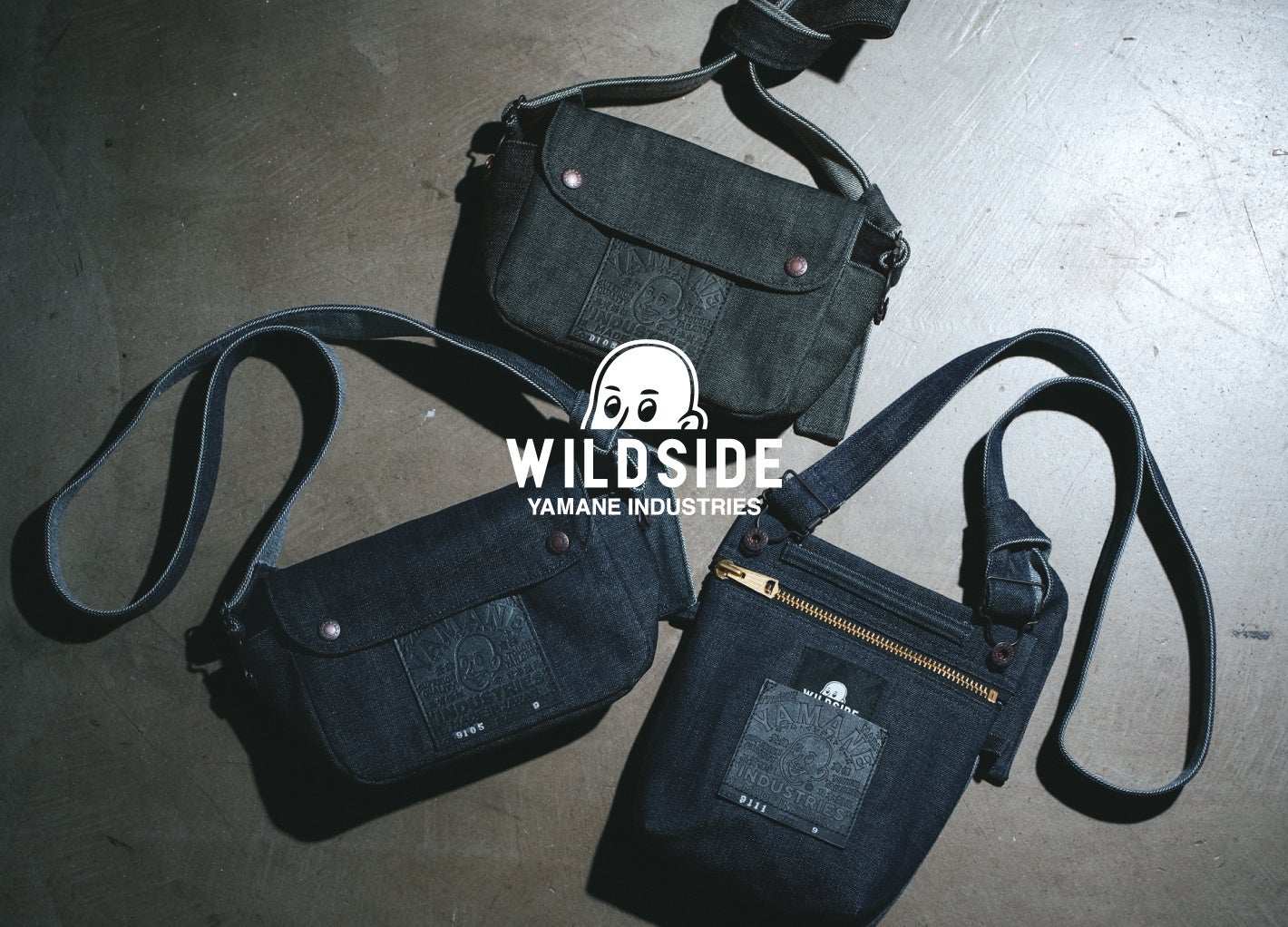 Yohji Yamamoto ヨウジヤマモト　美品　ロゴ　デニム　トートバッグ WILDSIDE YOHJI YAMAMOTO × YAMANE INDUSTRIES：紀伊民報AGARA