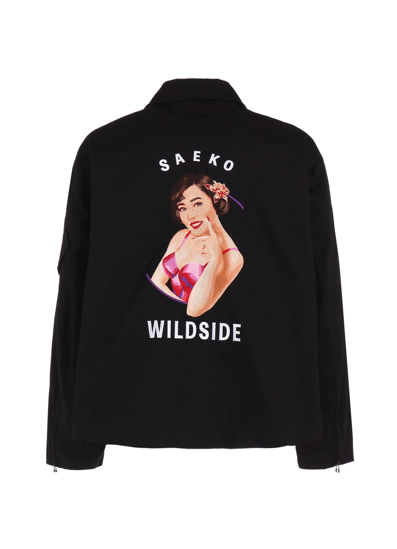 貴重　未使用品 ヨウジヤマモト ０２女優シリーズ 杖村さえ子 ブルゾン サイズ３ Y-3 YOHJI YAMAMOTO 杖村さえ子 スカジャン トラック ジャケット