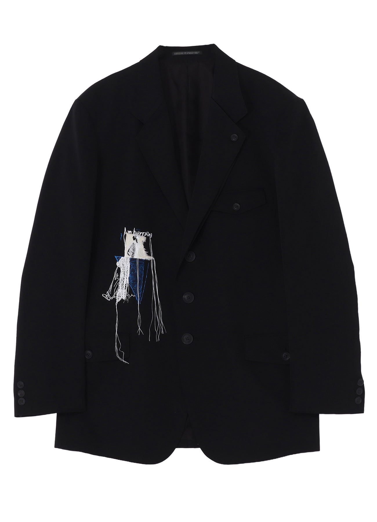 Yohji Yamamoto POUR HOMME 2022ss 新聞紙　コート Yohji Yamamoto POUR HOMME 2022ss 新聞紙 コート