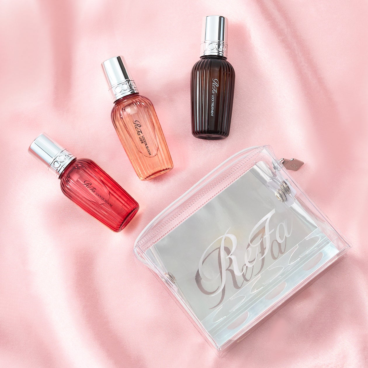 大人気「リファ ロックシリーズ」から、PLAZA限定のミニボトルセットが 大人気「リファ ロックシリーズ」から、PLAZA限定のミニボトルセットが