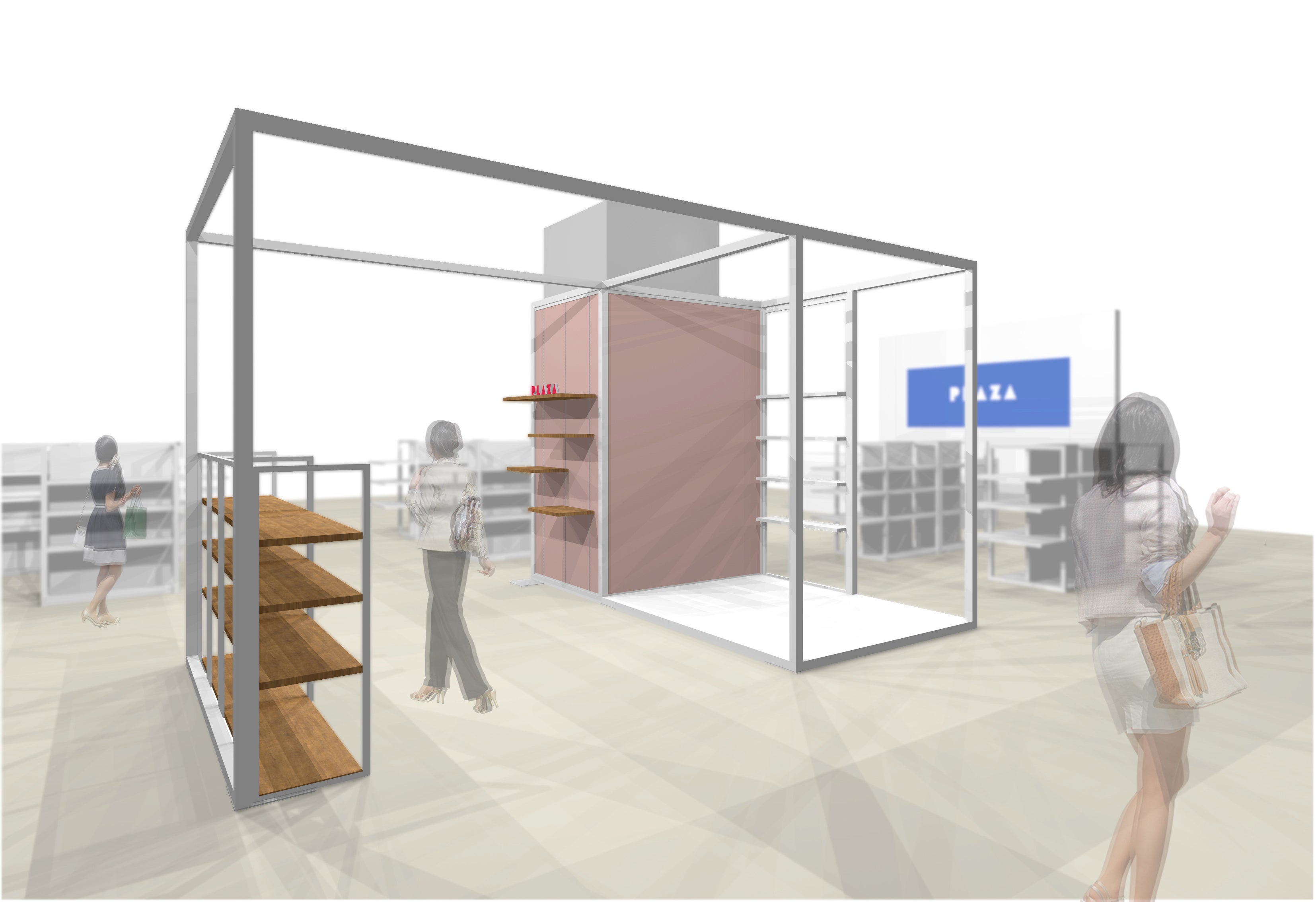 PLAZA 東京店“room studio”(イメージパース)