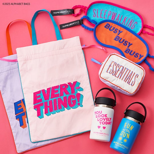 【関込】Alphabet Bags アルファベットバッグス◆トートバック ALPHABET BAGS』とPLAZAがコラボレーション！PLAZA限定アイテム