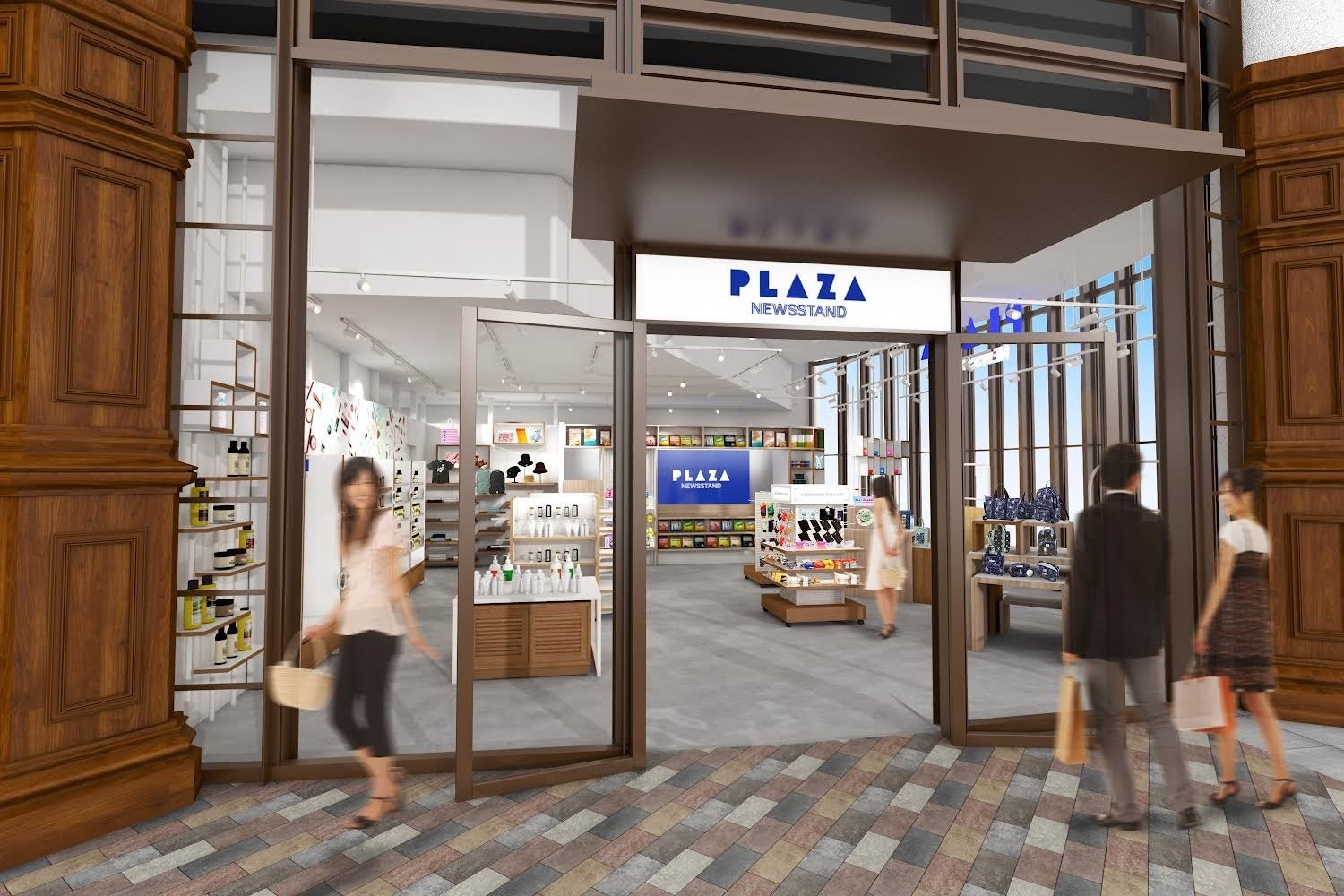 PLAZA NEWSSTAND 赤坂店 イメージパース