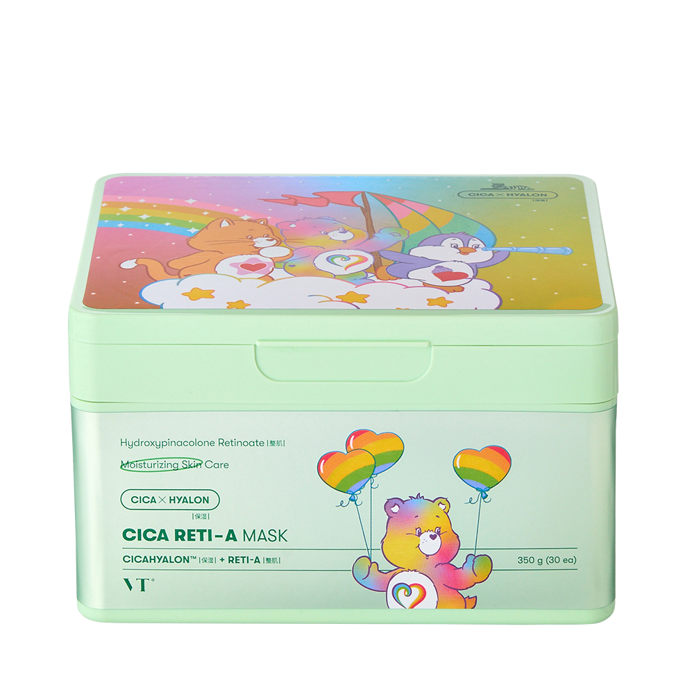 最安値‼️ケアベア　コスメフルセット　BOX プレゼント 新品未使用Care Bears × SHEGLAMケアベアコラボコスメセット限定