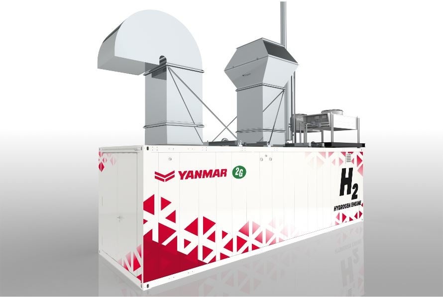 ドイツ2G社製100％水素燃料コージェネレーションシステムの日本