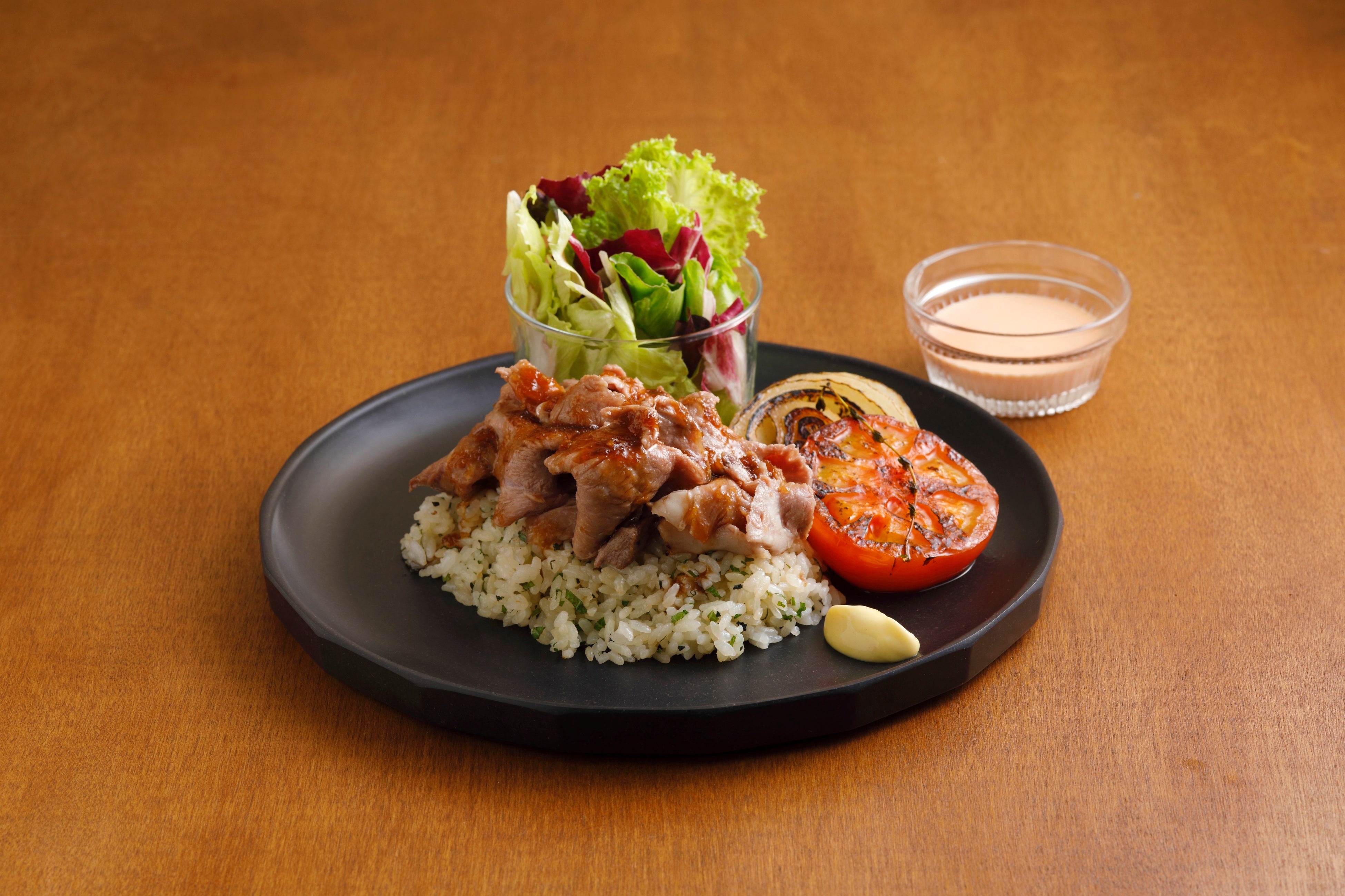 ローストビーフのライスプレート