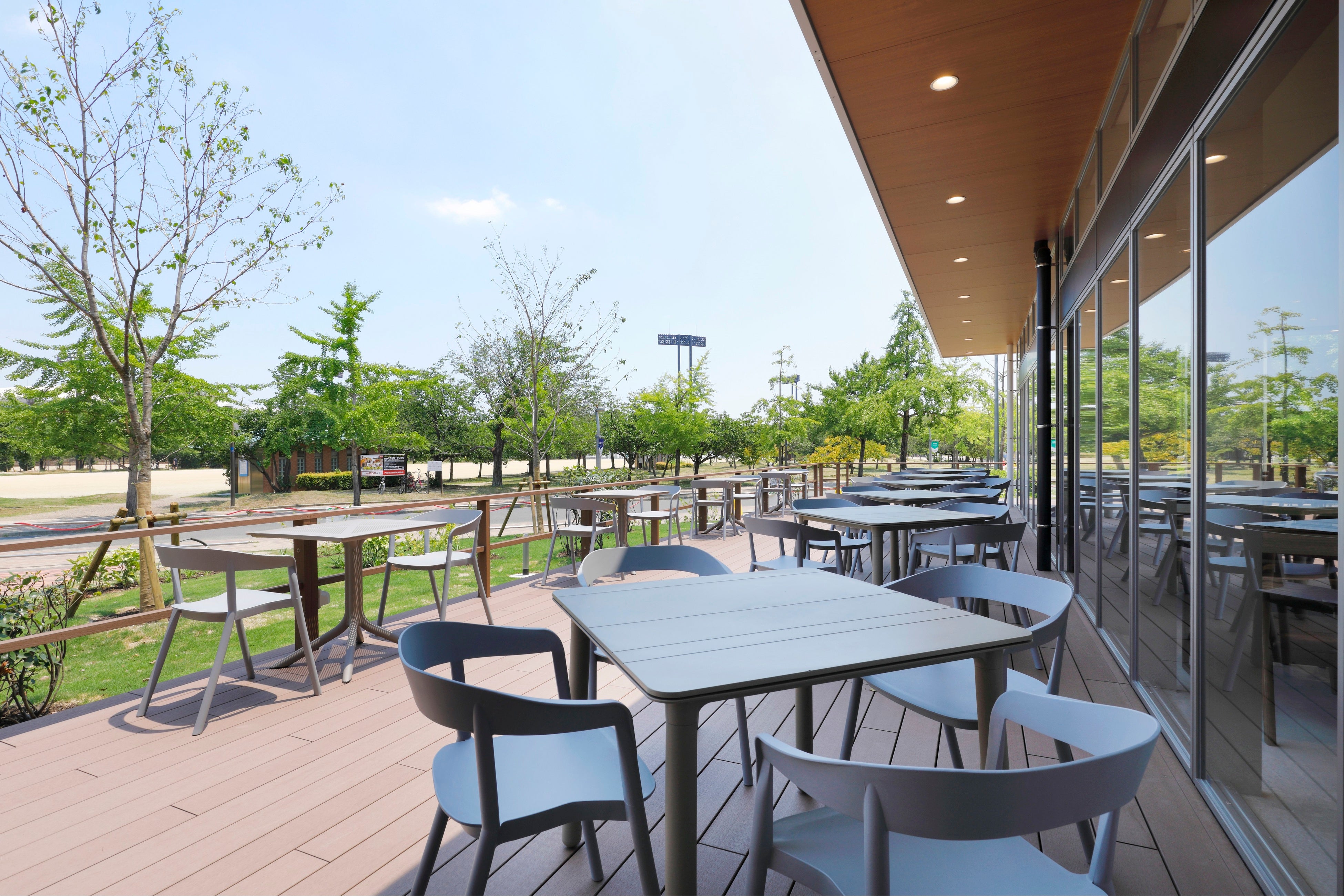 大阪・長居公園に食やスポーツ、アートの新施設を7月29日にオープン