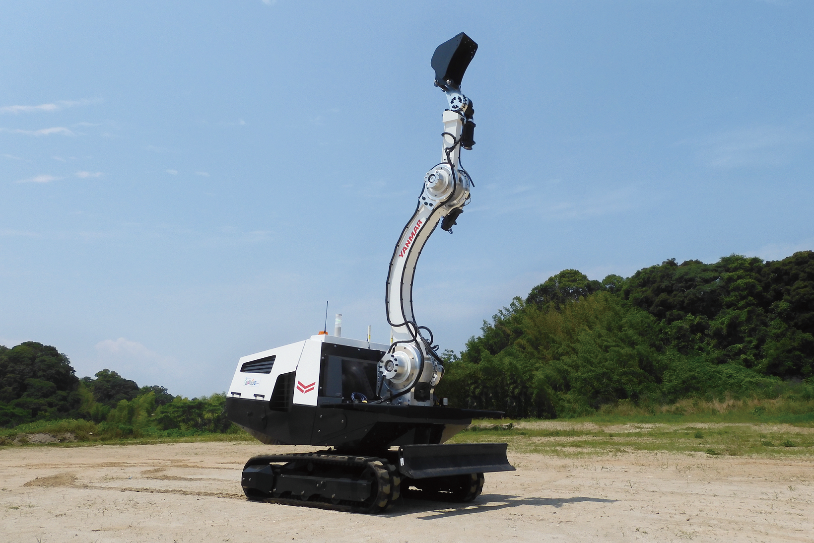 力制御技術を搭載した次世代作業機プロトタイプ