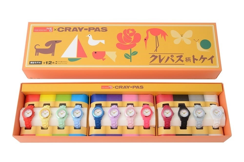 クレパス柄トケイ POP UP SHOP