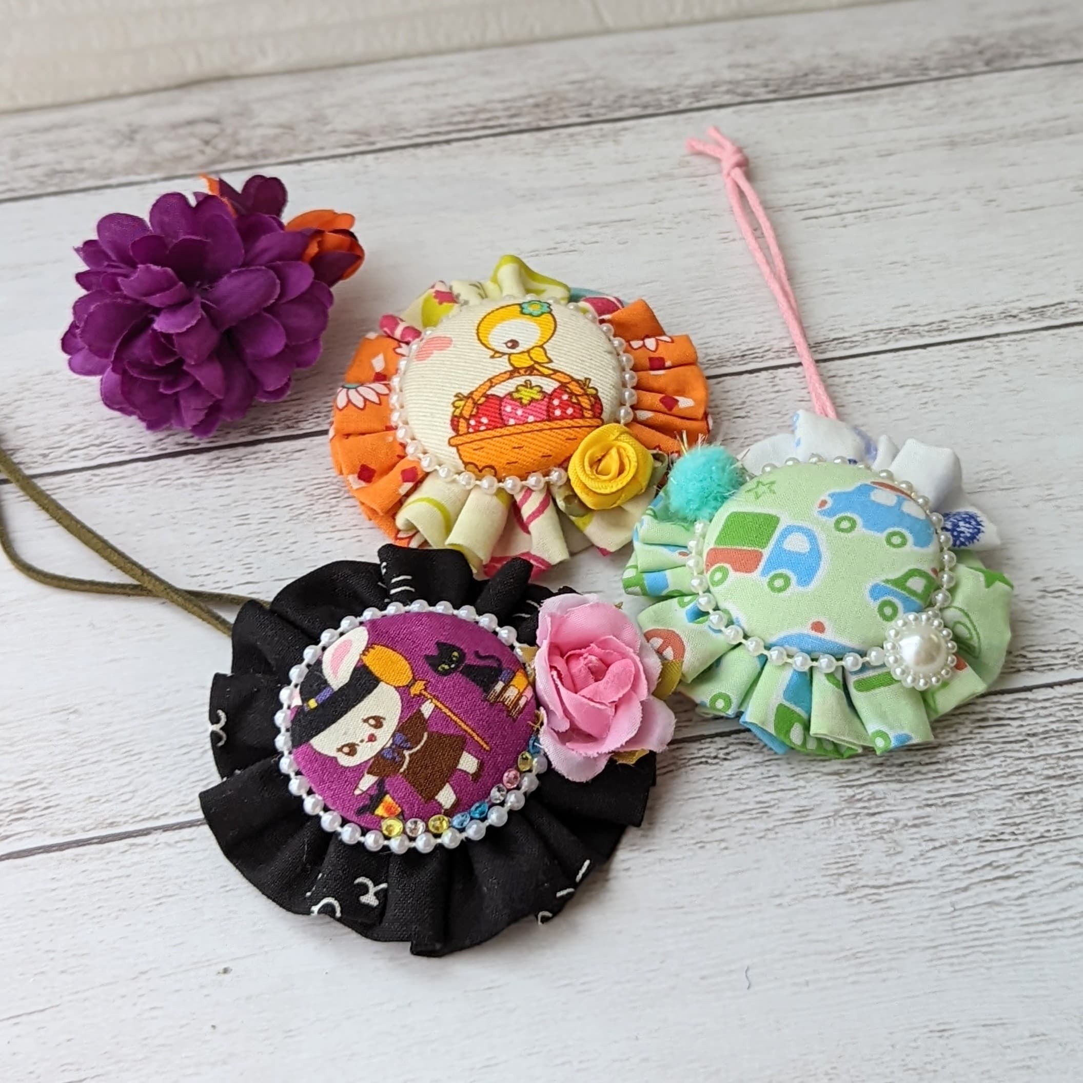 布でつくる！ハロウィンロゼット（ワークショップ）