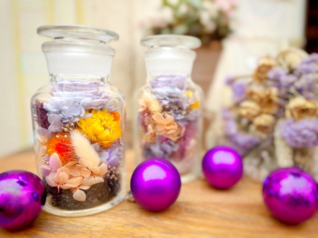 cuccuma「ハロウィーンカラーのボトルアレンジワークショップ＠cuccuma」