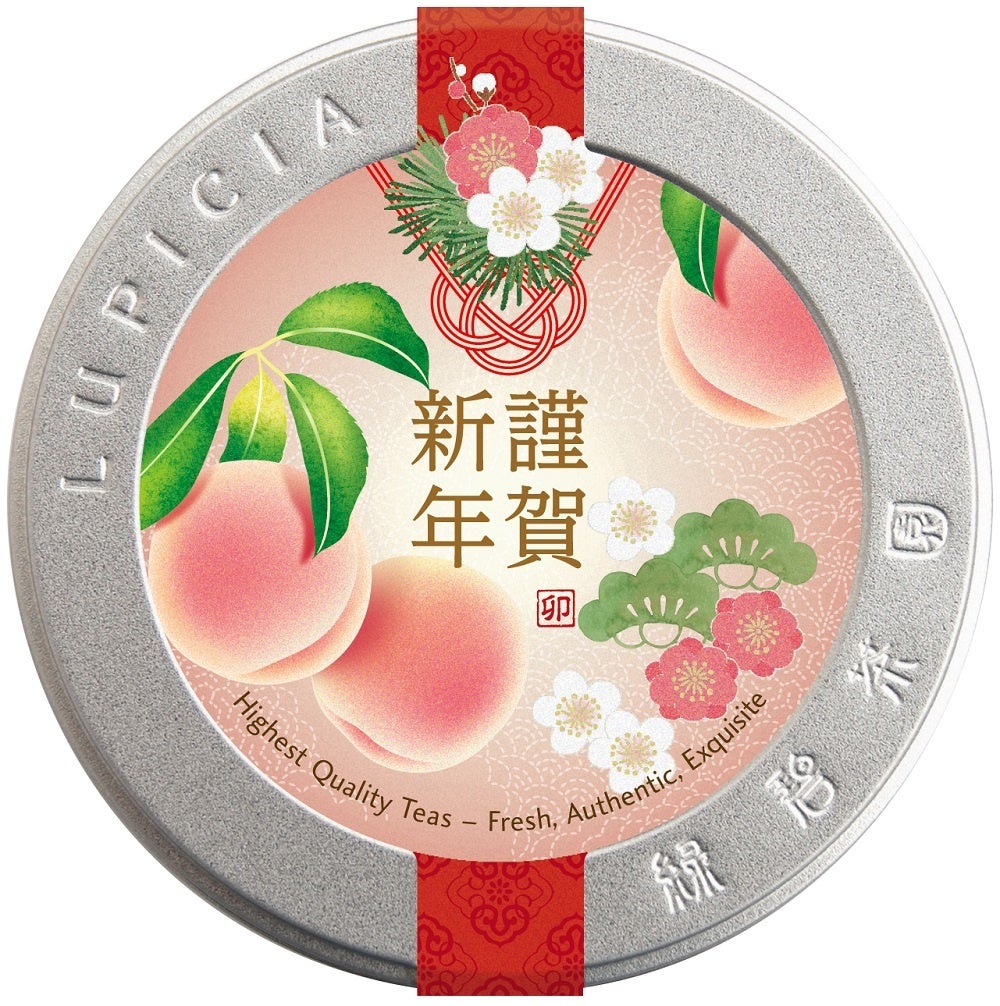 ルピシア　白桃烏龍 極品　30g福桃ラベル缶入　1,100円　※なくなり次第終了