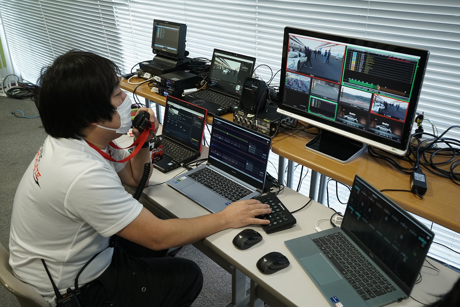 スイッチング、オペレーション風景