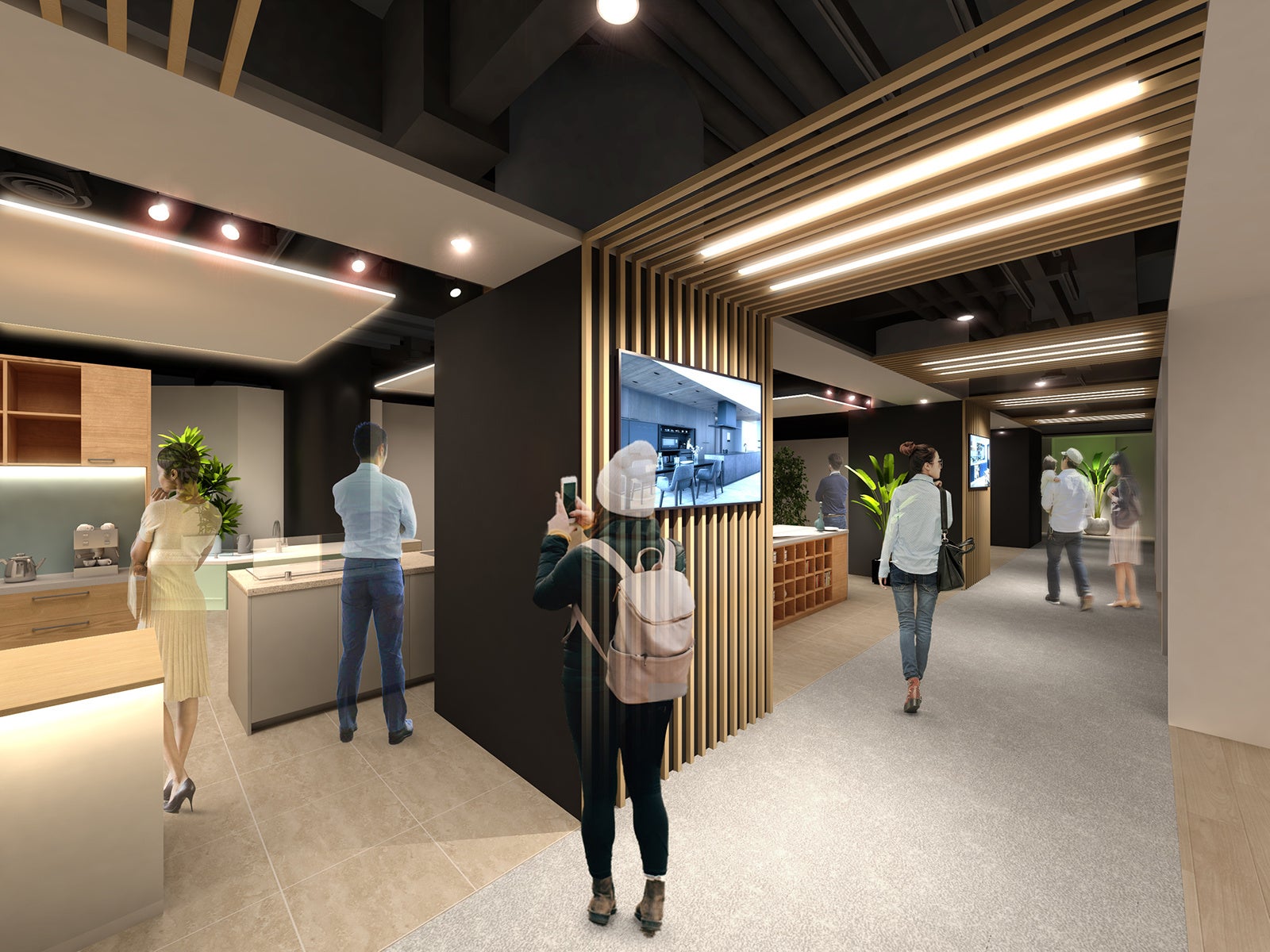 「パナソニック ショウルーム 大阪」内観イメージ（2）