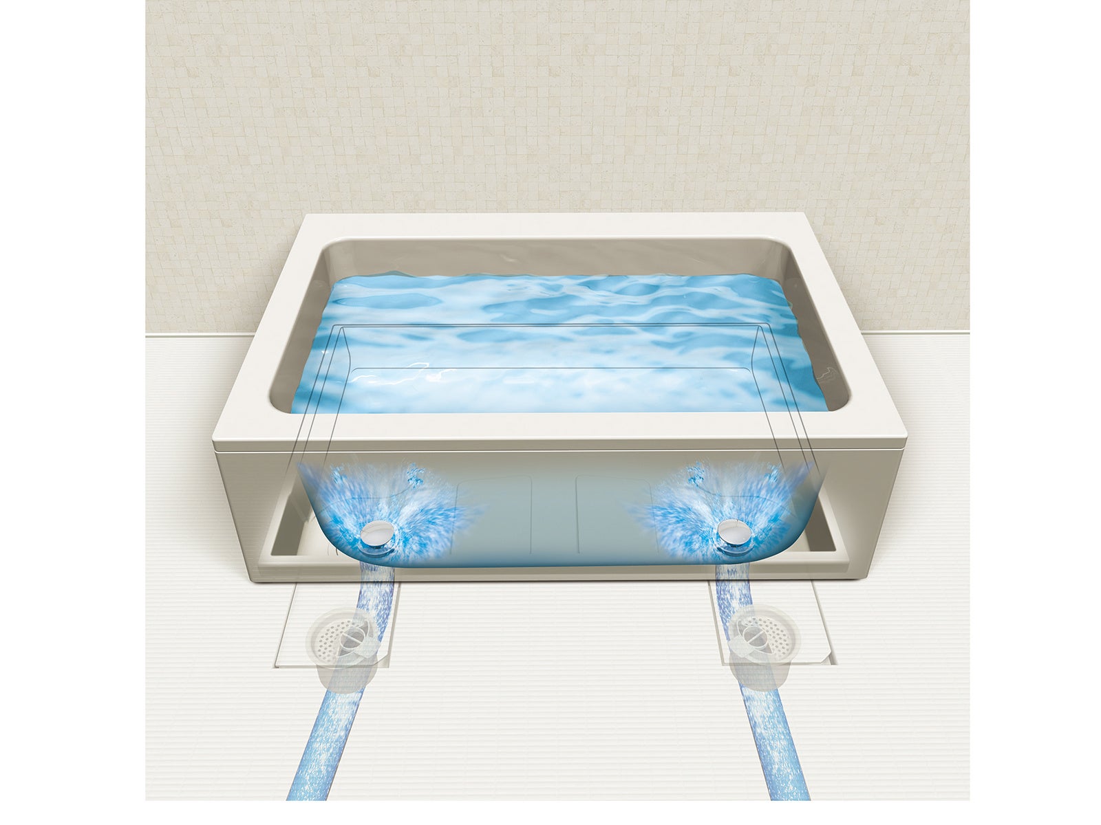 有効開口1,400 mmのワイドドア