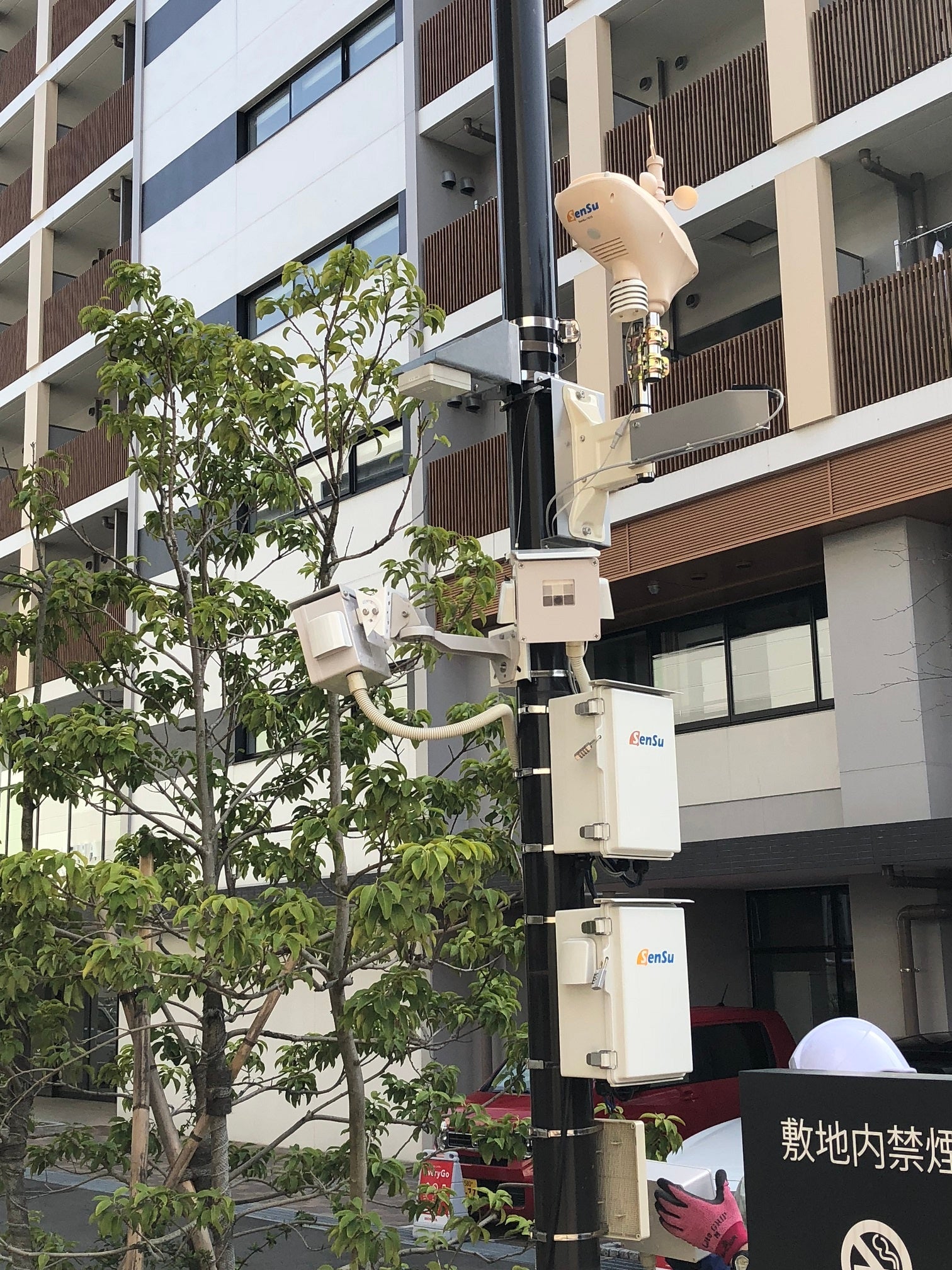 スマートタウンでのVieurekaカメラ設置写真